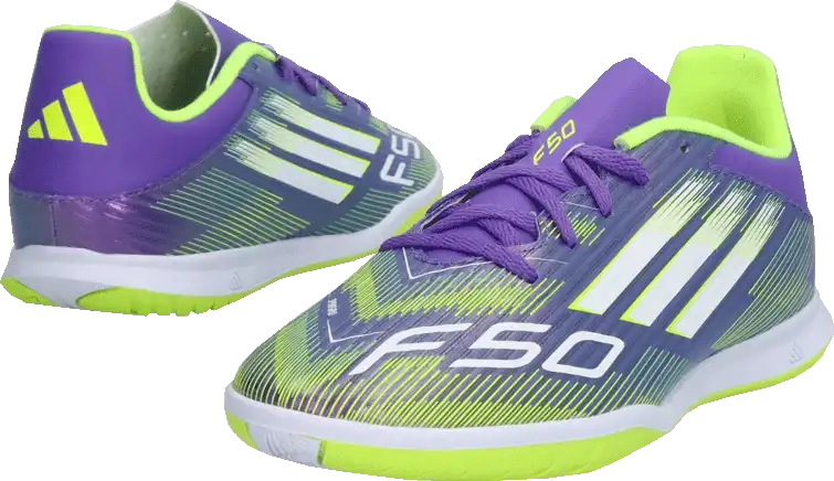 Pánské sálové kopačky Adidas F50 Club IN fialové