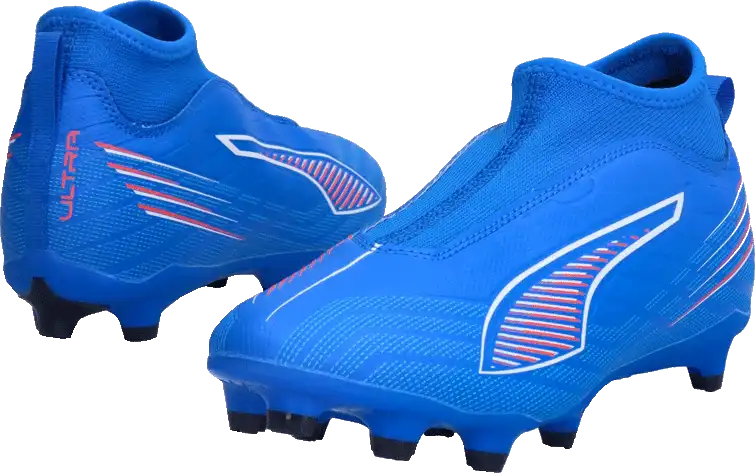 Dětské lisovky Puma Ultra 6 Match+ LL FG/AG BTK modré