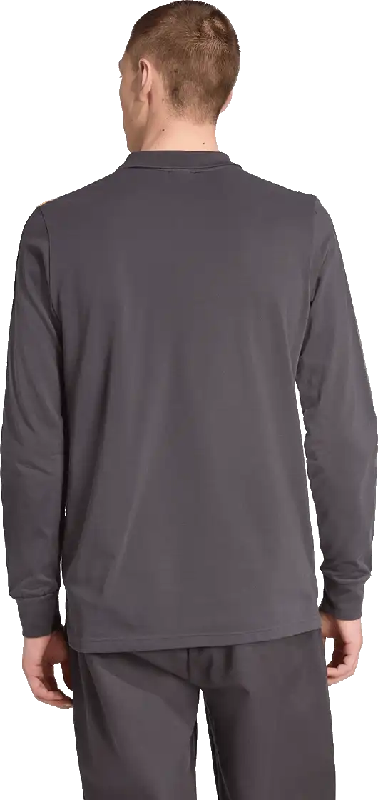 Pánské polo tričko Adidas Manchester United 25/26 Terrace Icons DR šedé