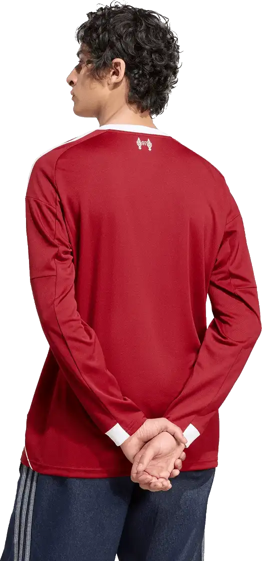 Pánský domácí dres dlouhý rukáv Adidas Liverpool FC 25/26 červený