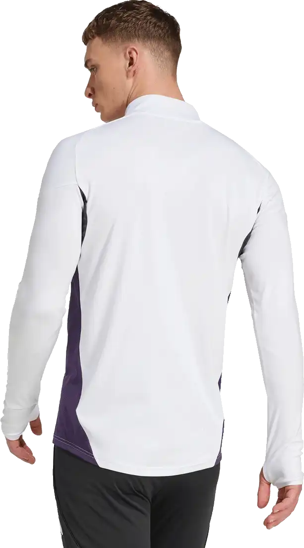 Pánský tréninkový top Adidas Manchester United 25/26 bílý