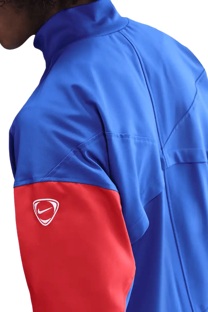 Pánská fotbalová bunda Nike PSG 25/26 Strike Total 90 modrá