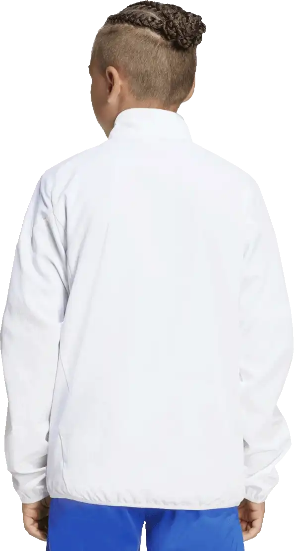 Dětská prezentační bunda Adidas Real Madrid 25/26 bílá