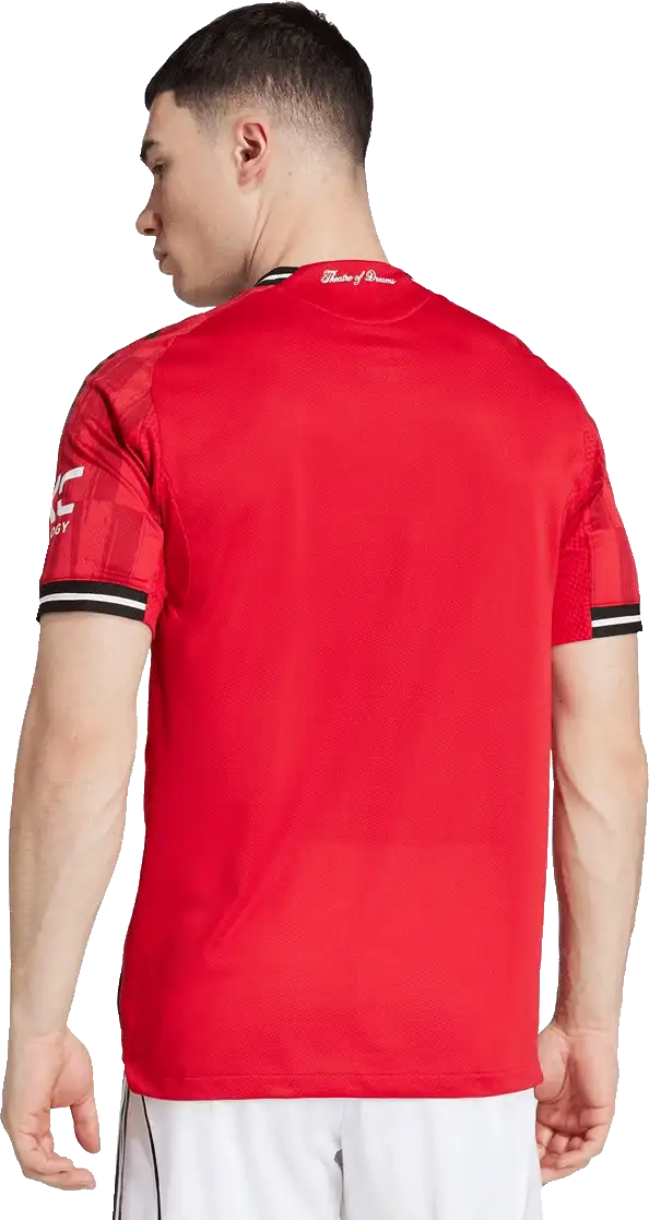 Pánský domácí zápasový dres Adidas Manchester United 25/26 červený