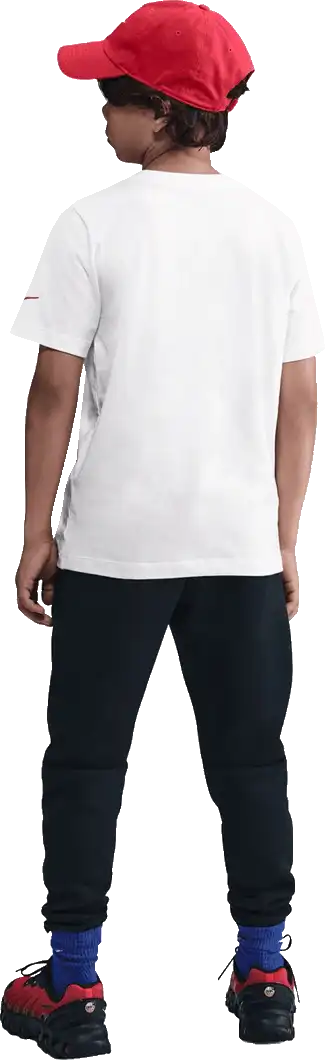 Dětské tričko s krátkým rukávem Nike PSG 25/26 Tee bílé