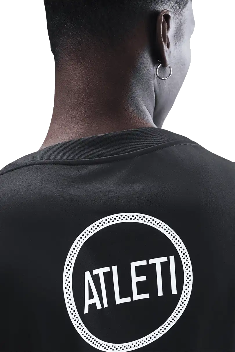 Pánský předzápasový dres Nike Atlético Madrid 25/26 Academy Pro modro-černý