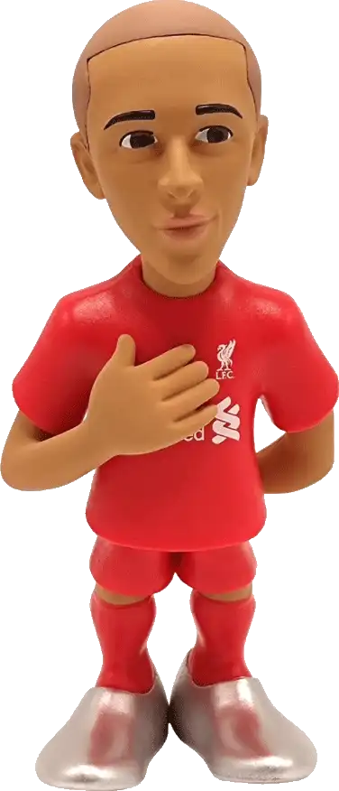 Sběratelská figurka Minix Liverpool FC Thiago Alcantara 12 cm červená