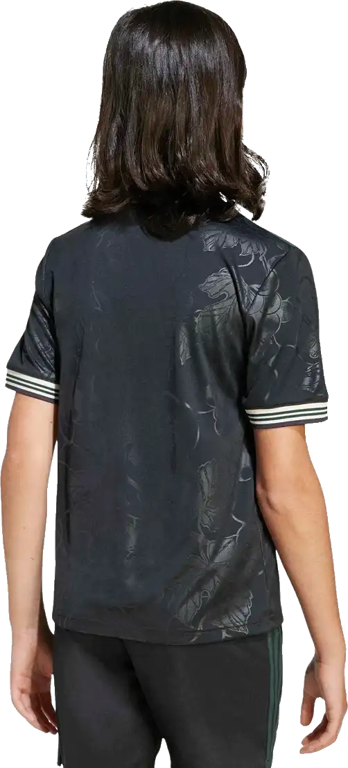 Dětský třetí fotbalový dres Adidas Juventus FC 25/26 černý