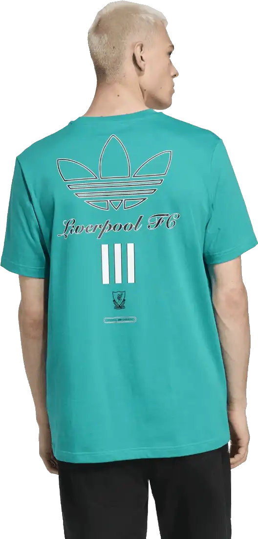 Pánské tričko Adidas Liverpool FC 25/26 Terrace Icons Graphic máta