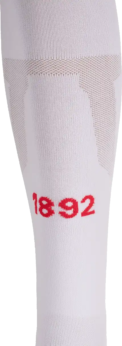 Unisex domácí štulpny Castore SK Slavia Praha 25/26 bílé