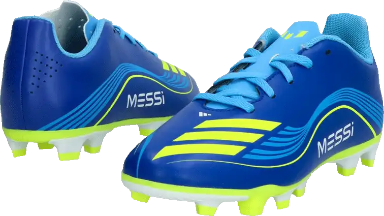 Dětské kopačky lisovky Adidas F50 Club Messi FG/MG modré