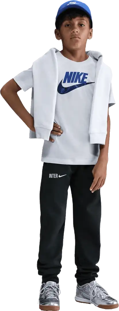 Dětské kalhoty Nike Inter Milan 25/26 Jogger Club černé