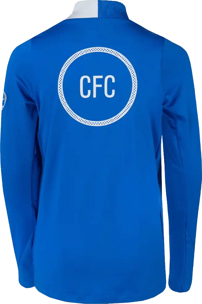Dětská tréninková mikina Nike Chelsea FC 25/26 Strike Drill Top modrá