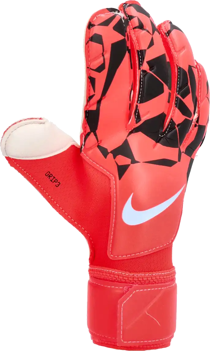 Pánské brankářské rukavice Nike Grip 3 červené2