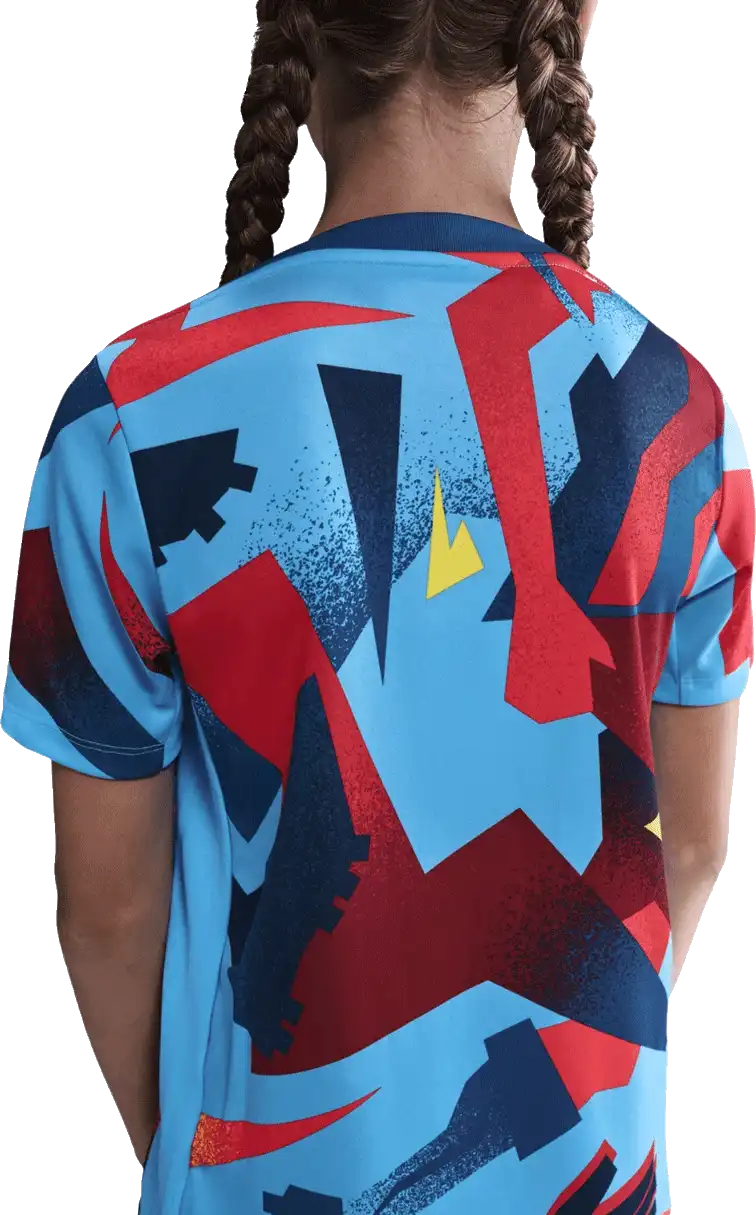 Dětský předzápasový dres Nike FC Barcelona 25/26 Academy Pro vícebarevný