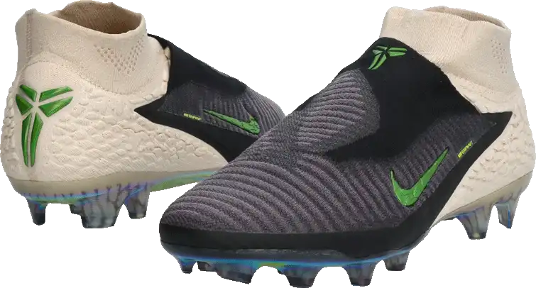 Pánské lisovky Nike Phantom 6 High Elite Kobe Bryant FG béžovo-černé