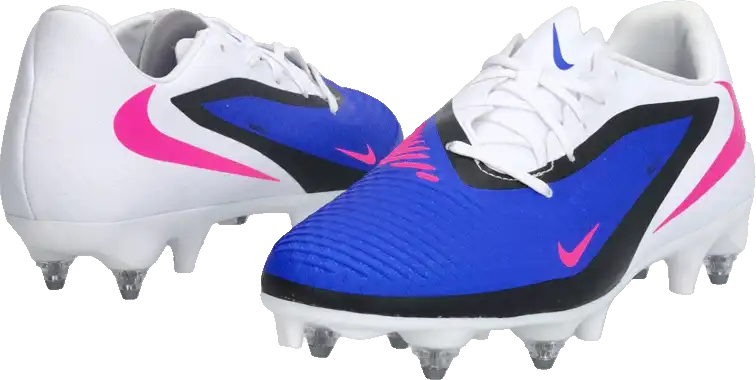 Pánské kolíky Nike Phantom 6 Low Academy SG-PRO bílo-modré