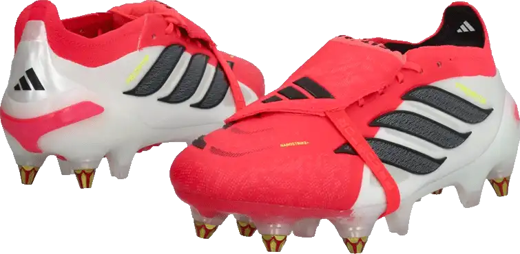 Pánské kopačky kolíky Adidas Predator Elite FT SG červené2
