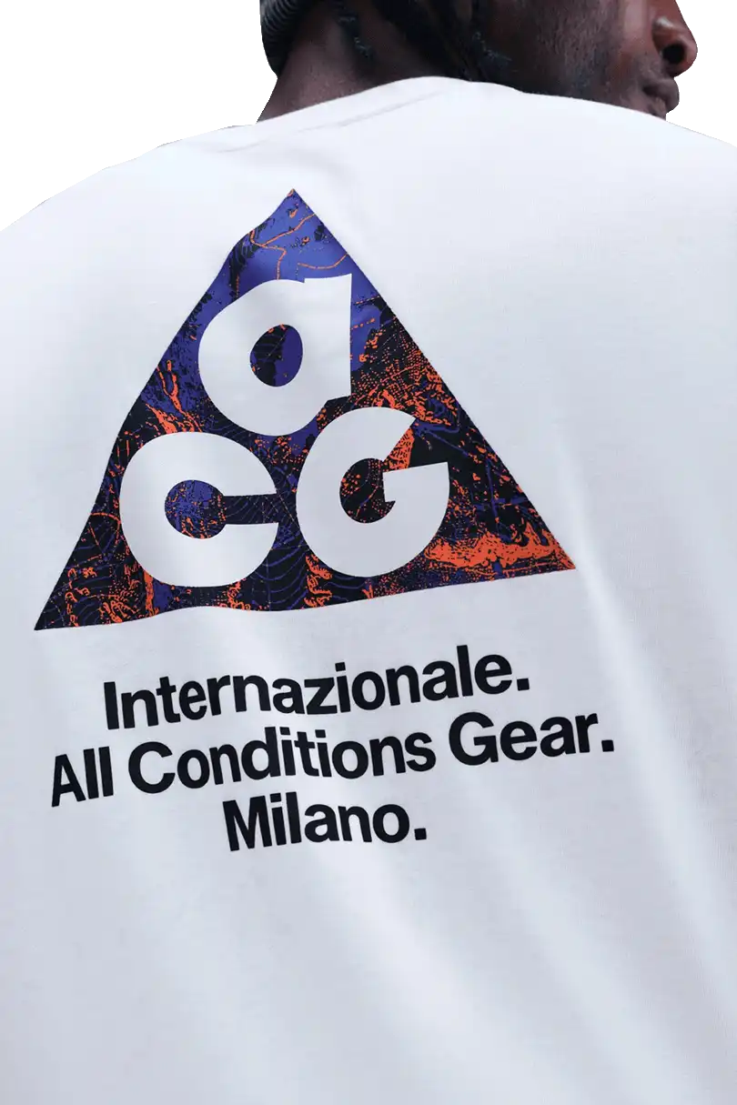 Pánské fotbalové tričko Nike Inter Milan x ACG 25/26 bílé