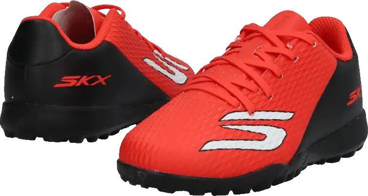 Dětské kopačky turfy Skechers SKX 02 Crib TF červené