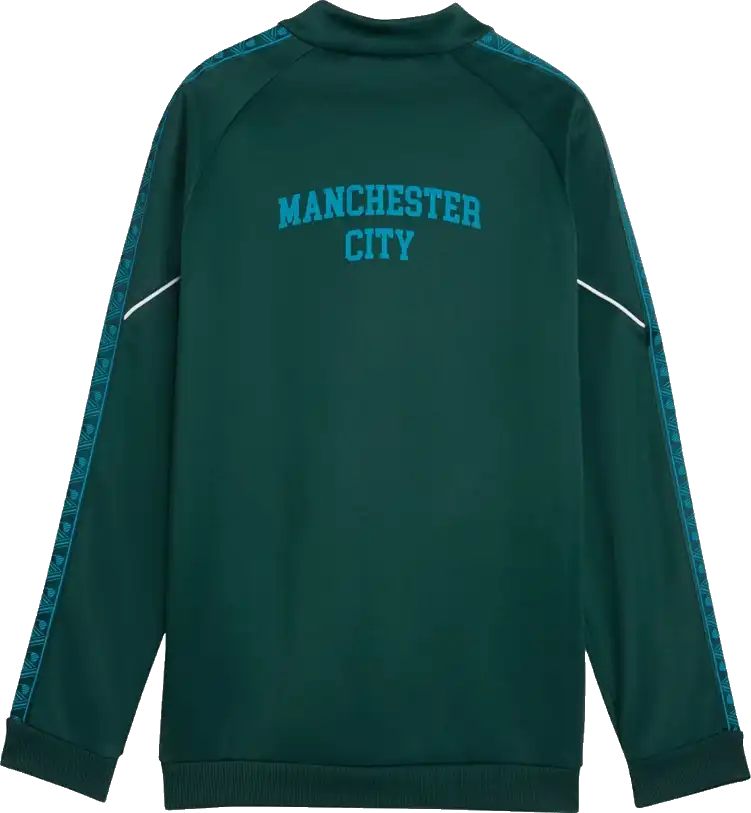 Dětská bunda Puma Manchester City 25/26 KING Anthem zelená