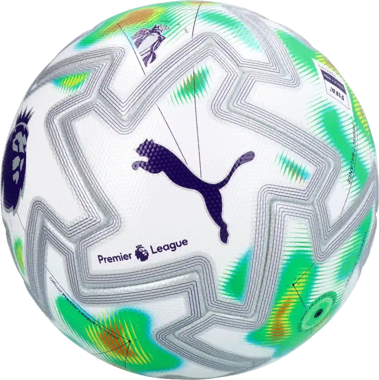 Fotbalový míč Puma Orbita Ultimate Thrill Premier League velikost 5 bílý