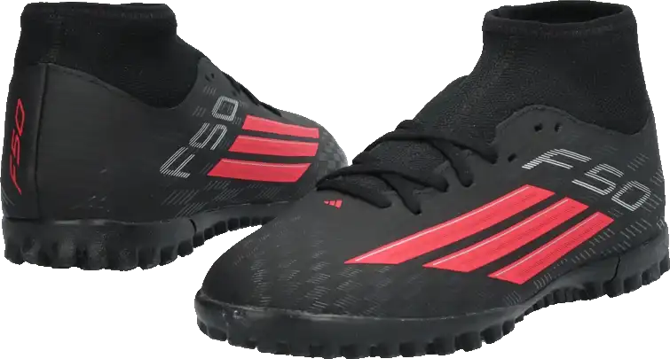 Dětské kopačky turfy Adidas F50 Club Mid TF černé