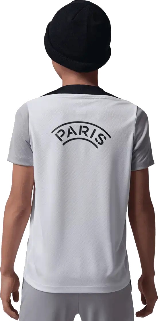 Dětské tréninkové tričko Nike PSG x Jordan 25/26 Strike šedé