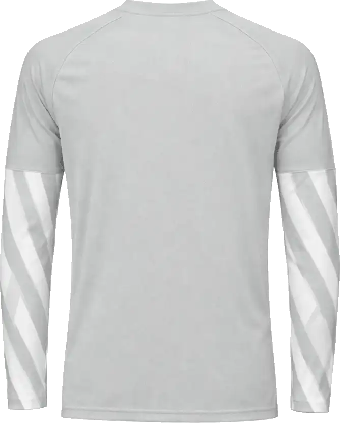 Dětský brankářský dres s dlouhým rukávem Nike Dri-FIT V šedý