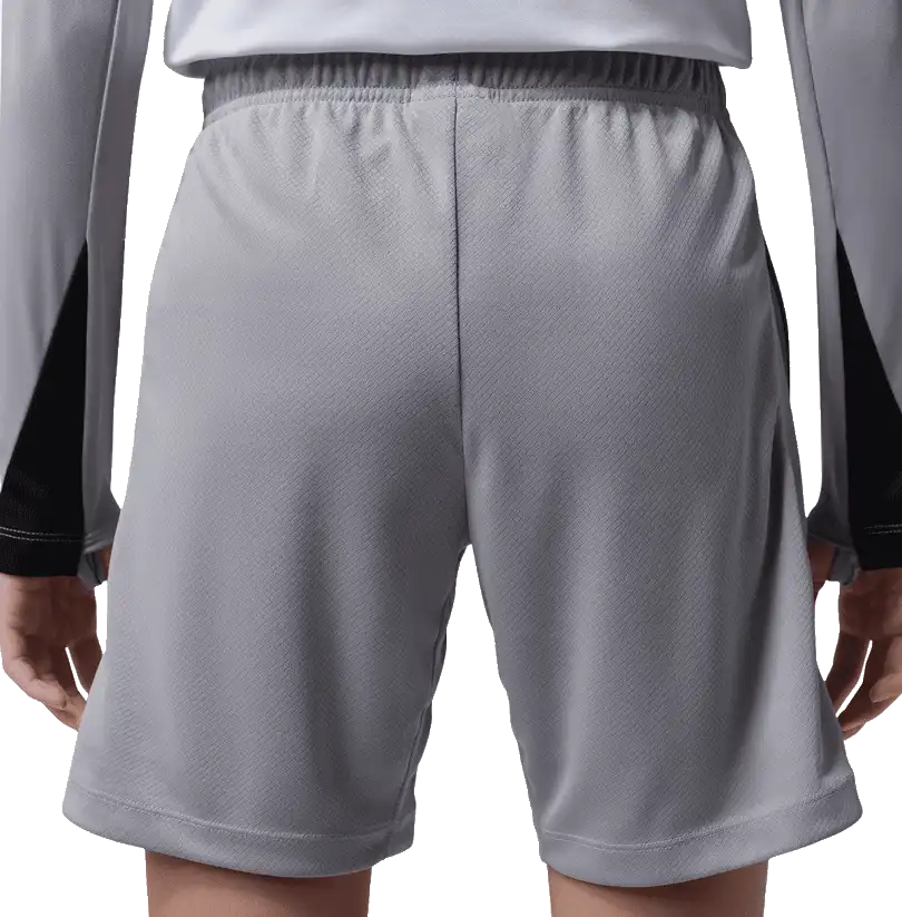 Dětské fotbalové šortky Nike PSG x Jordan 25/26 Strike šedé