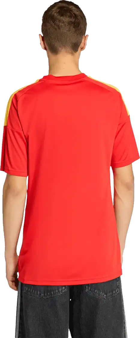 Pánský domácí fanouškovský dres Adidas Belgie 2026 červený