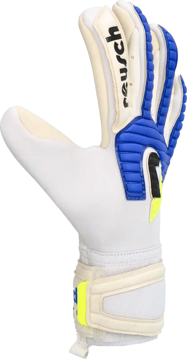 Pánské brankářské rukavice Reusch Legacy '86 Gold X bílo-modré