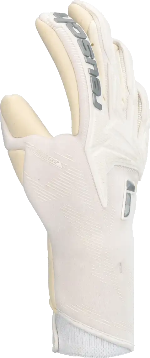 Pánské brankářské rukavice Reusch Attrakt Gold X Strapless bílé