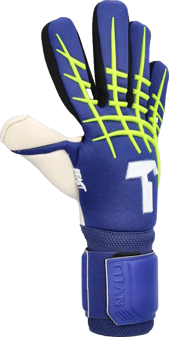 Pánské brankářské rukavice T1TAN Blue Beast 3.0 modré