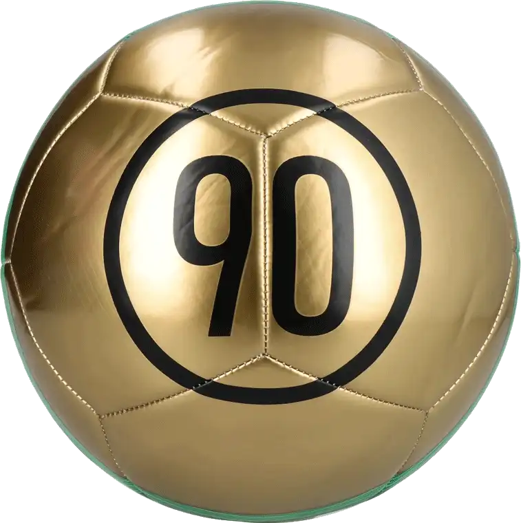 Fotbalový míč Nike Academy Total 90 Metallic velikost 4 zlatý
