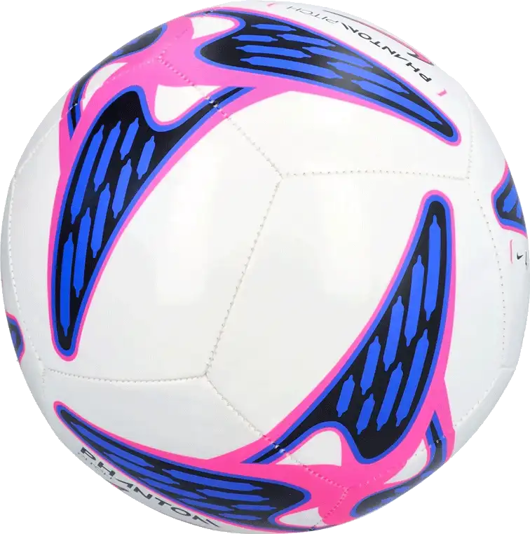 Fotbalový míč Nike Phantom velikost 4 bílo-modrý