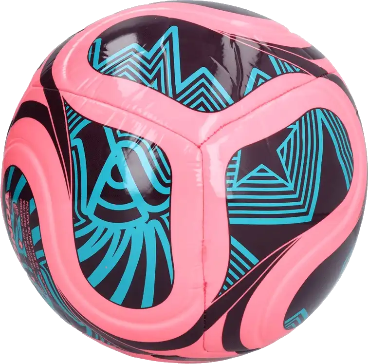 Fotbalový míč Adidas Trionda World Cup 2026 Club velikost 4 růžový