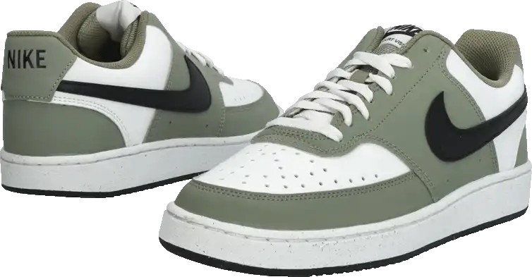 Pánská lifestylová obuv Nike Court Vision Low bílo-zelená5