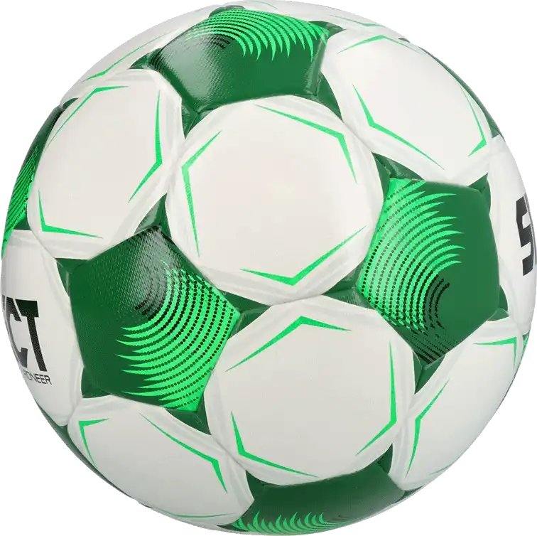 Fotbalový míč Select Pioneer TB Fifa Basic v26 velikost 4 bílo-zelený