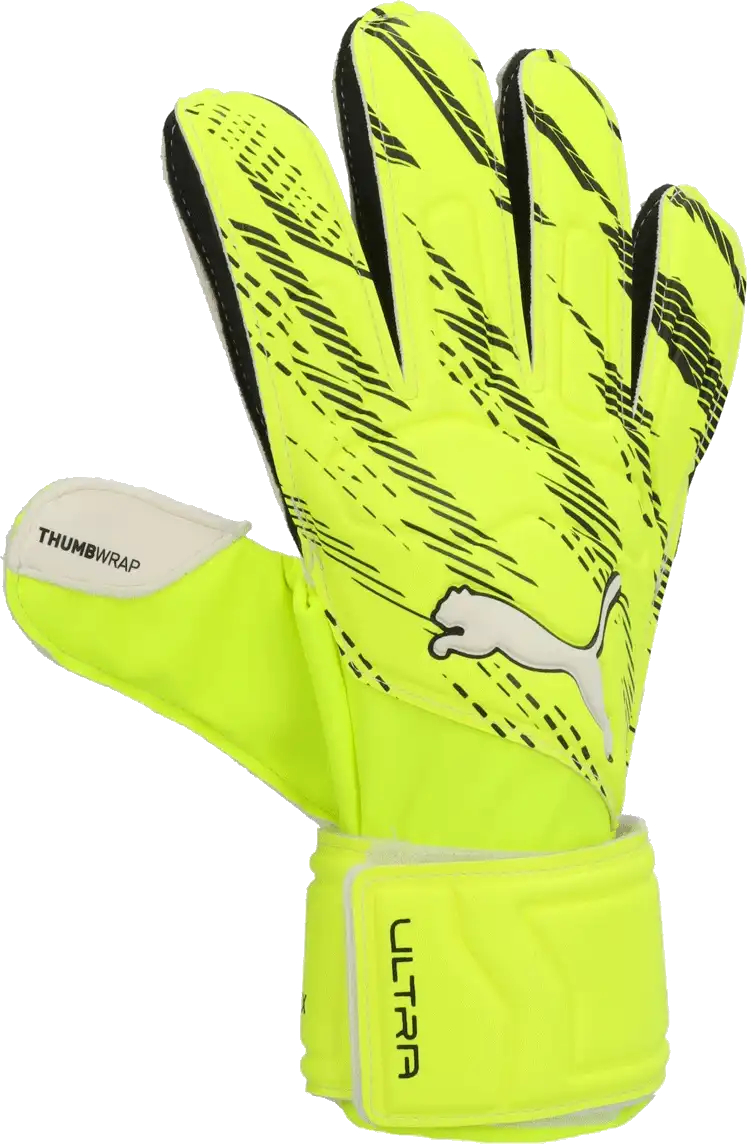 Pánské brankářské rukavice Puma Ultra Match RC limetka