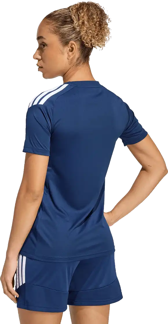 Dámský fotbalový dres Adidas Tiro 26 League krátký rukáv modrý
