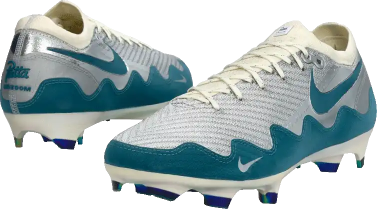 Pánské lisovky Nike Zoom Mercurial Vapor 16 Elite x Patta FG modro-stříbrné