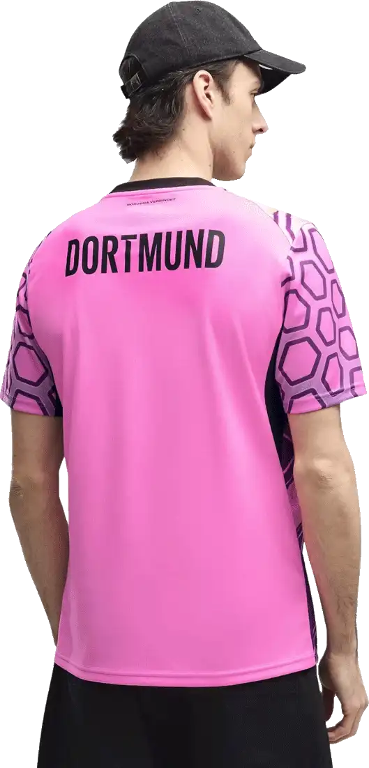 Pánský brankářský fotbalový dres Puma Borussia Dortmund 26/27 fialový