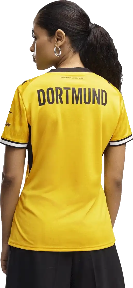 Dámský domácí zápasový dres Puma Borussia Dortmund 26/27 žlutý