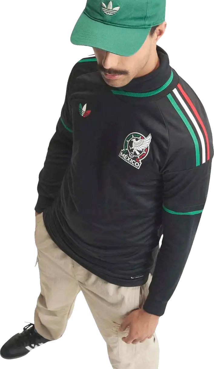 Pánský třetí zápasový dres Adidas Originals Mexiko 2026 černý