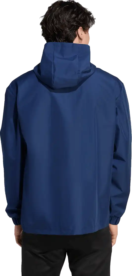 Pánská bunda z odolného úpletu Adidas Entrada 26 All Weather modrá