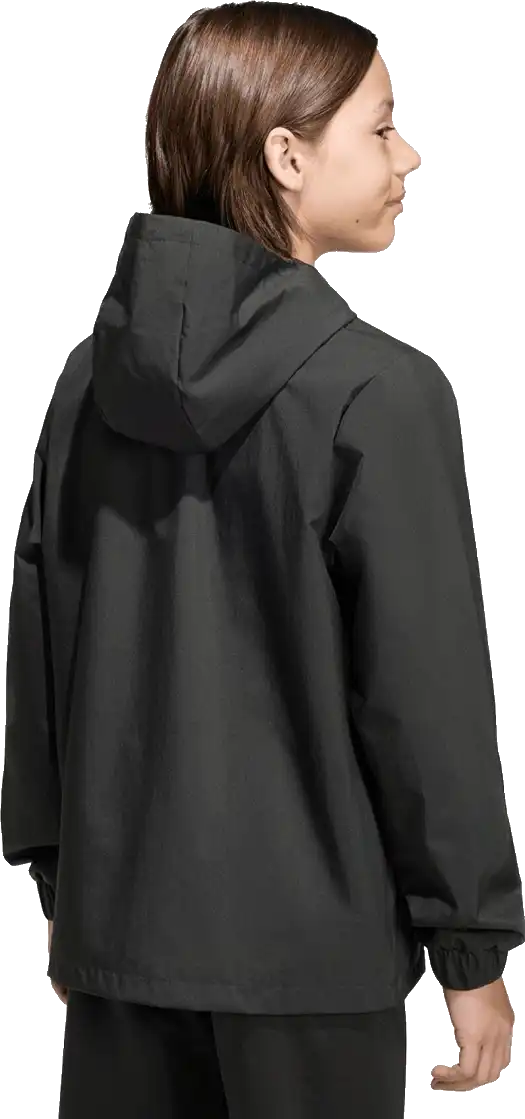 Dětská bunda z odolného úpletu Adidas Entrada 26 All Weather černá