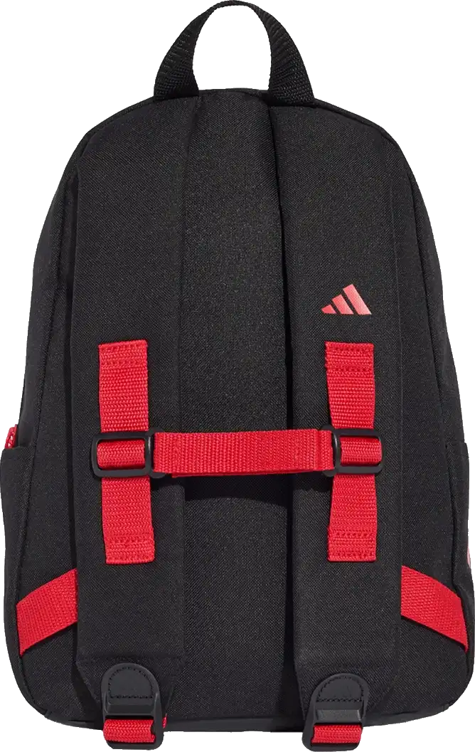 Dětský fotbalový batoh Adidas Manchester United 26/27 černý 11,6 litrů
