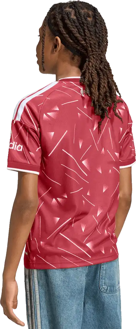 Dětský domácí fotbalový dres Adidas Liverpool FC 26/27 bordó
