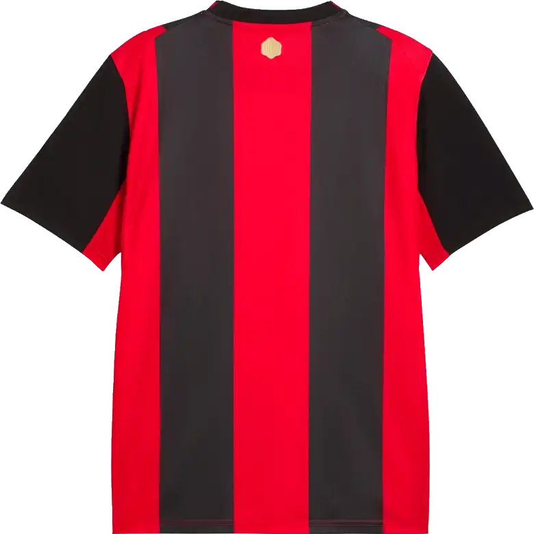 Pánský domácí fotbalový dres Puma AC Milan 26/27 černo-červený